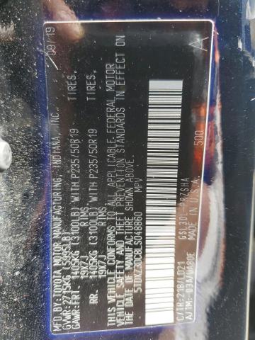 2020 TOYOTA SIENNA SE 5TDXZ3DC8LS048860