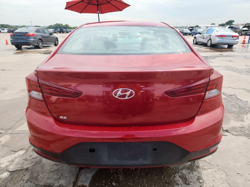 2019 HYUNDAI ELANTRA SE KMHD74LF6KU781389