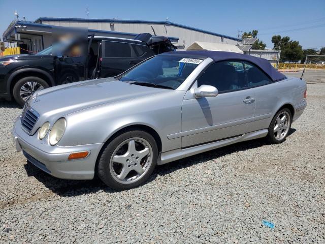 MERCEDES-BENZ CLK 55 AMG 2002 silver converti gas WDBLK74G32T120124 photo #1