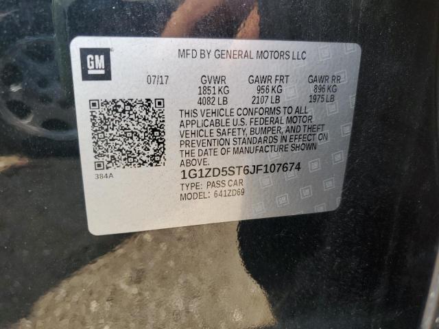 2018 CHEVROLET MALIBU LT 1G1ZD5ST6JF107674