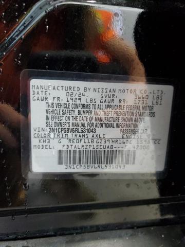 2024 NISSAN KICKS S - 3N1CP5BV6RL531043