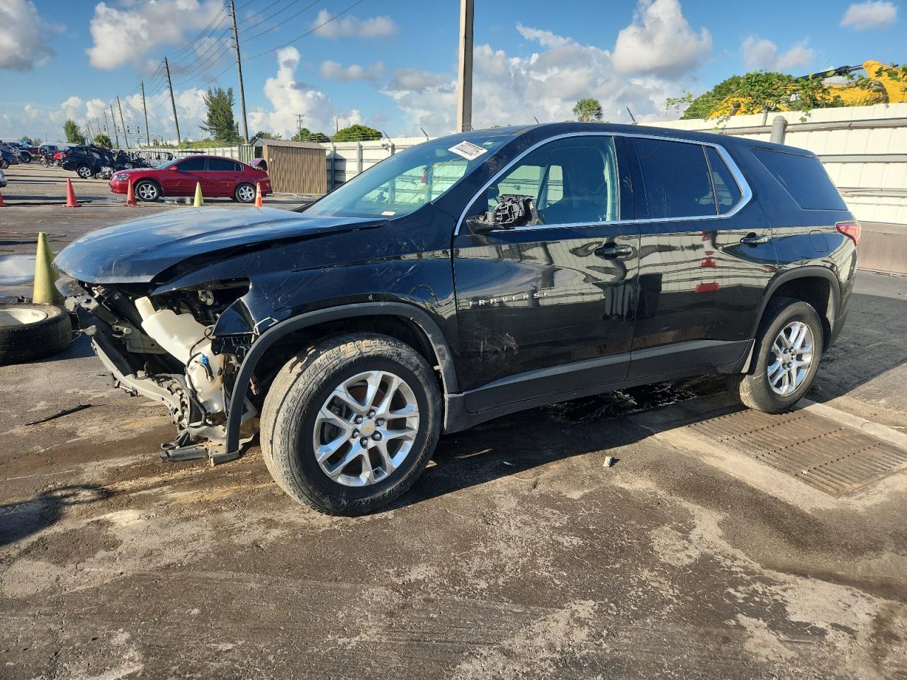 Lot #3223209801 2019 CHEVROLET TRAVERSE LS