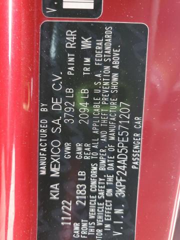 2023 KIA FORTE LX - 3KPF24AD5PE571207