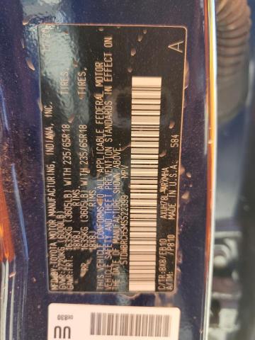 2021 TOYOTA HIGHLANDER - 5TDHBRCH5MS522399