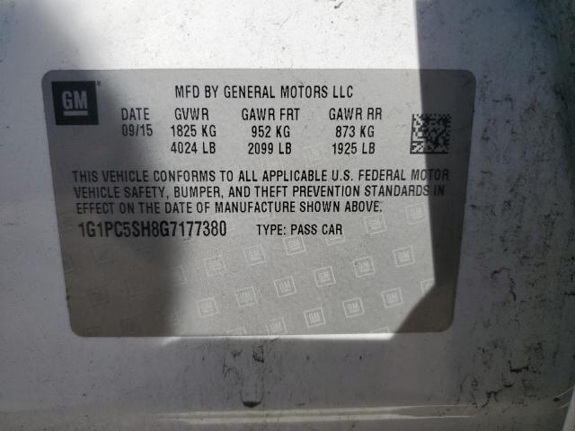 2016 CHEVROLET CRUZE LIMITED LS #3301598638