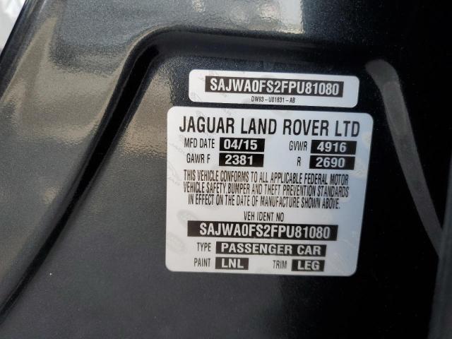2015 JAGUAR XF 2.0T PR SAJWA0FS2FPU81080