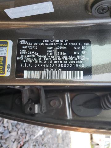 2013 KIA OPTIMA LX - 5XXGM4A78DG221940