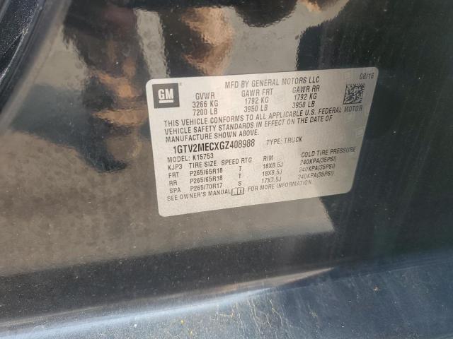 2016 GMC SIERRA K1500 SLE - 1GTV2MECXGZ408988