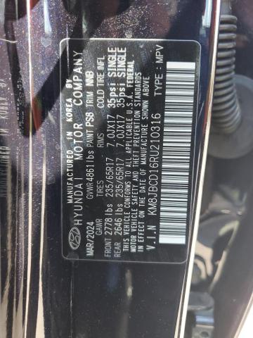 2024 HYUNDAI TUCSON BLU KM8JBCD16RU210316