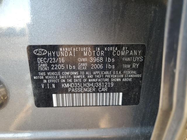 2017 HYUNDAI ELANTRA GT - KMHD35LH3HU381219
