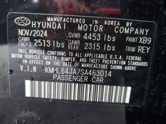 2025 HYUNDAI SONATA SEL KMHL64JA7SA463014