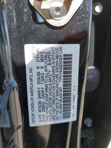 2020 ACURA TLX 19UUB2F38LA001907