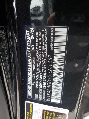 2025 MERCEDES-BENZ C 300 W1KAF4GB3SR248667