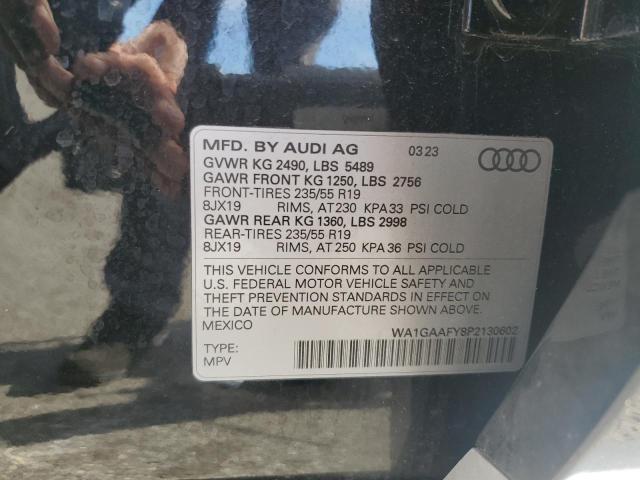 2023 AUDI Q5 PREMIUM 45 WA1GAAFY8P2130602