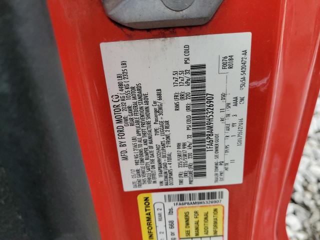 2017 FORD MUSTANG 1FA6P8AM9H5326907