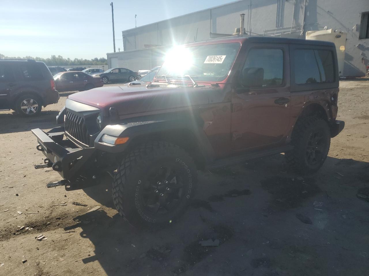 Lot #3290307216 2021 JEEP WRANGLER S