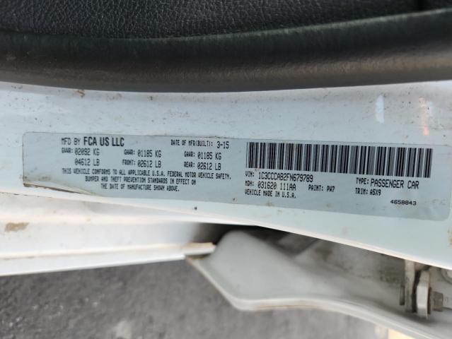 2015 CHRYSLER 200 LIMITE 1C3CCCAB2FN679789