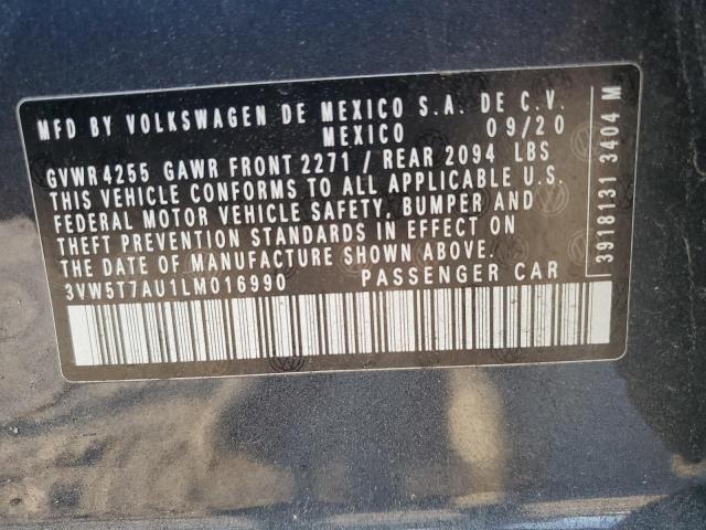 2020 VOLKSWAGEN GTI S 3VW5T7AU1LM016990