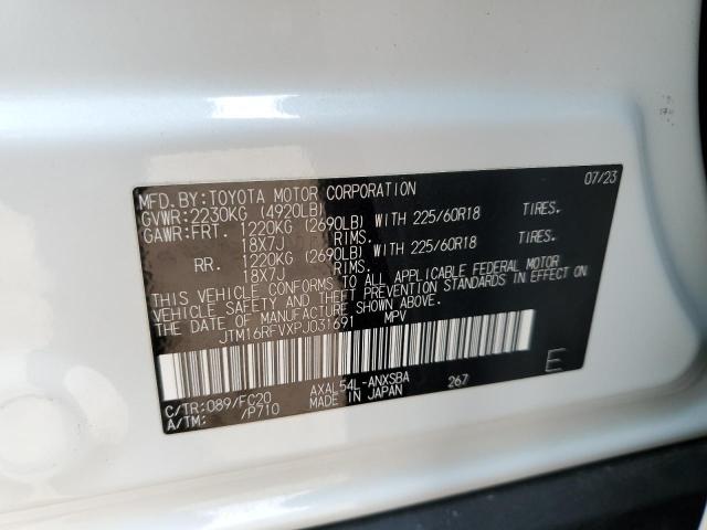 2023 TOYOTA RAV4 SE JTM16RFVXPJ031691