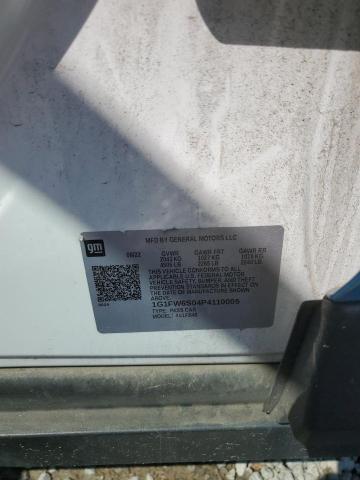 2023 CHEVROLET BOLT EV 1L 1G1FW6S04P4110005