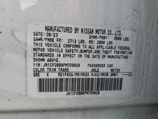 2023 NISSAN ARIYA ENGAGE JN1CF0BB9PM709929