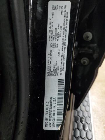 2020 RAM 1500 LARAM - 1C6SRFJT8LN403507