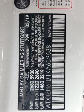 2019 MERCEDES-BENZ E 450 4MATIC - WDDZH6JB1KA639638