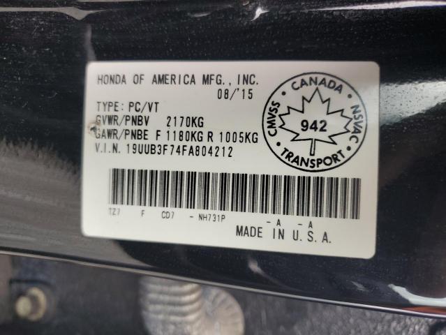 2015 ACURA TLX ADVANC 19UUB3F74FA804212