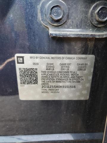 2019 CHEVROLET IMPALA LT 2G11Z5SA0K9151516