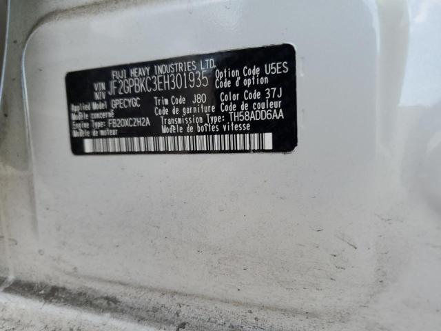 2014 SUBARU XV CROSSTR - JF2GPBKC3EH301935