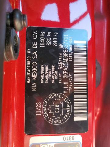 2023 KIA RIO S 3KPA25AD9PE627701
