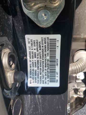 2018 HONDA CIVIC EX - 19XFC2F73JE201191