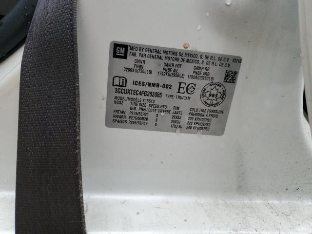 2015 CHEVROLET SILVERADO K1500 HIGH COUNTRY #3294309892