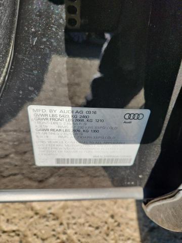 2016 AUDI Q5 PREMIUM WA1L2AFP0GA128366