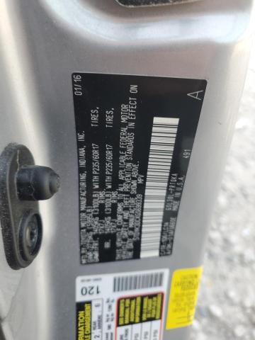 2016 TOYOTA SIENNA XLE 5TDYK3DCXGS699339