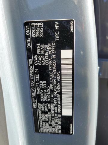 2021 VOLVO XC90 T6 MO YV4A221K6M1734391