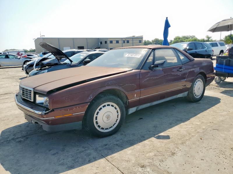 CADILLAC ALLANTE CV 1990 red converti gas 1G6VR3385LU100142 photo #1