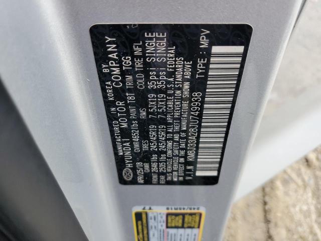 2018 HYUNDAI TUCSON VAL KM8J33A28JU749938