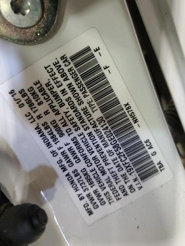 2016 HONDA CIVIC LX - 19XFC2F58GE024130