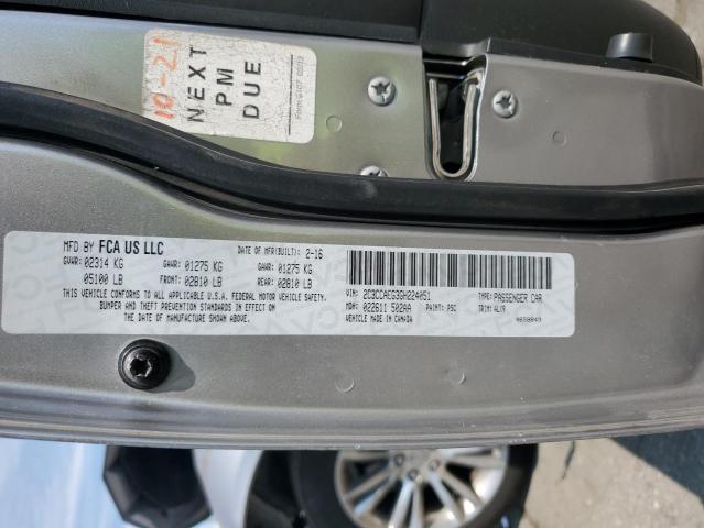 2016 CHRYSLER 300C 2C3CCAEG3GH224051