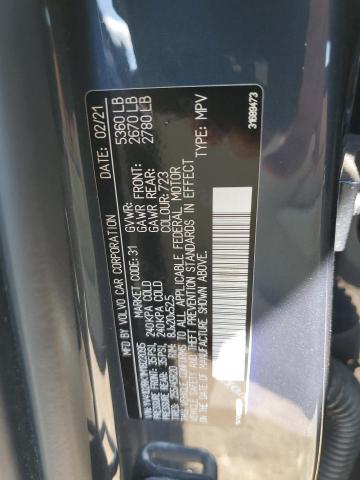 2021 VOLVO XC60 T5 MO YV4102RK1M1822095