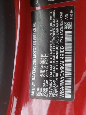 2019 BMW 430XI WBA4W5C56KAE49832