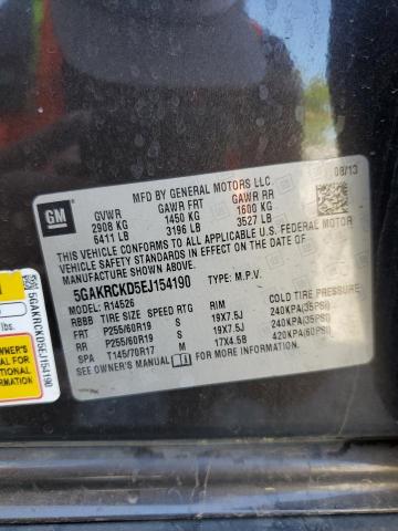 2014 BUICK ENCLAVE - 5GAKRCKD5EJ154190