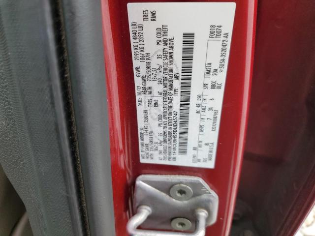 2013 FORD ESCAPE SEL - 1FMCU9H95DUB45747