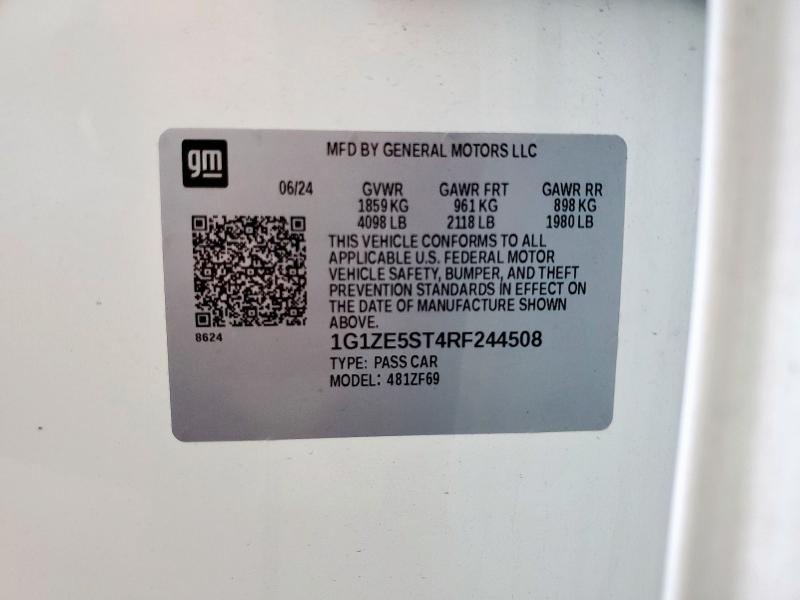 2024 CHEVROLET MALIBU PRE - 1G1ZE5ST4RF244508