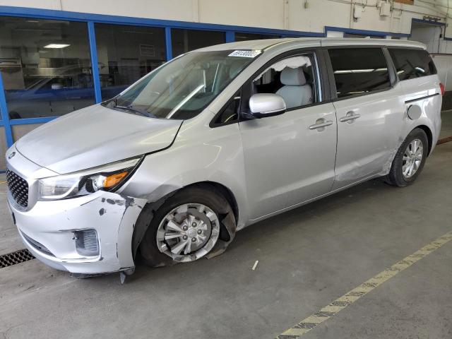 KIA SEDONA LX 2017 silver  gas KNDMB5C18H6233694 photo #1