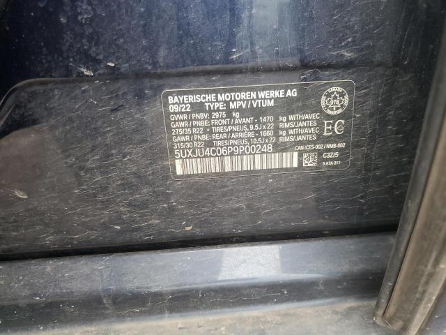 2023 BMW X5 M50I - 5UXJU4C06P9P00248