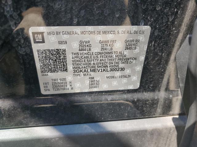 2019 GMC TERRAIN SL - 3GKALMEV1KL300230