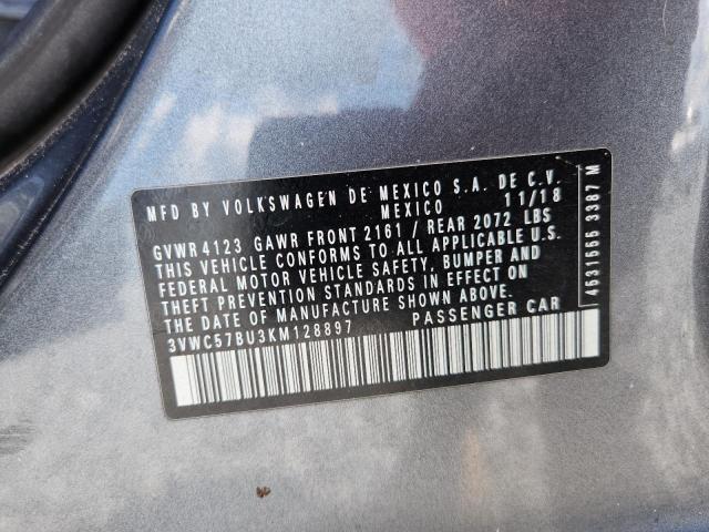 2019 VOLKSWAGEN JETTA S - 3VWC57BU3KM128897