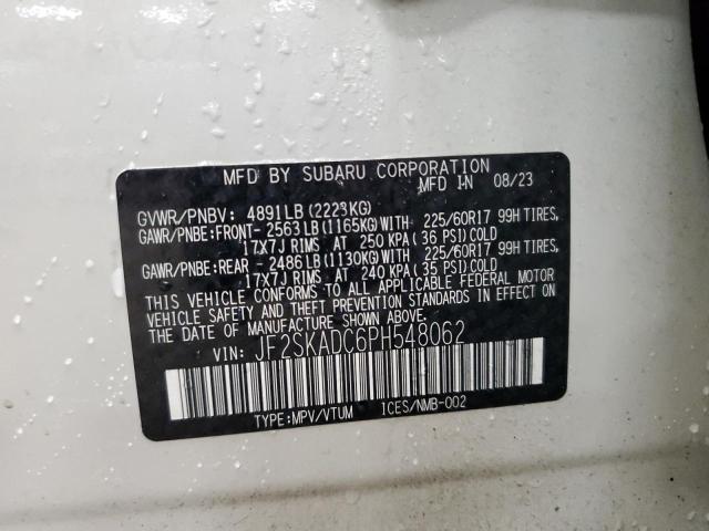 2023 SUBARU FORESTER P - JF2SKADC6PH548062